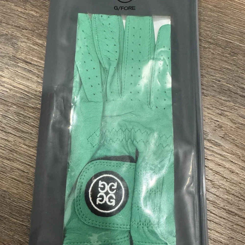 NWT G/FORE Green Golf Glove Women's Right Hand Sz XL Colorful Leather